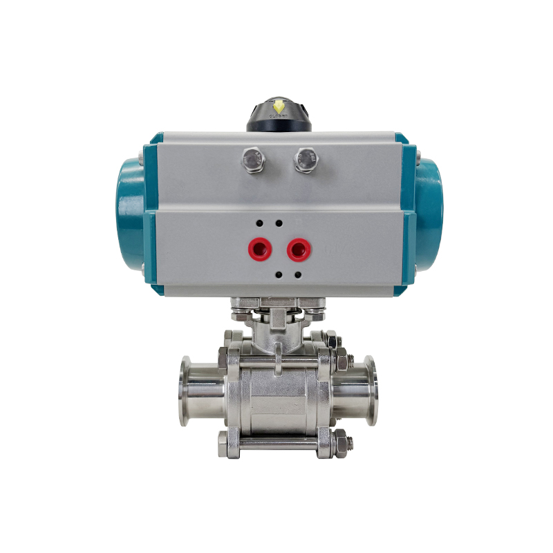 【SLVCN】氣動卡箍球閥